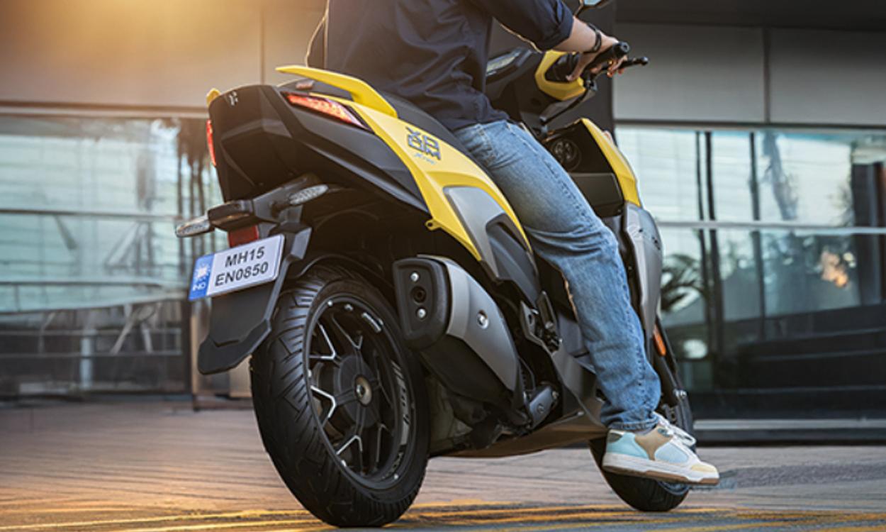 Hero Xoom 125 Rear look