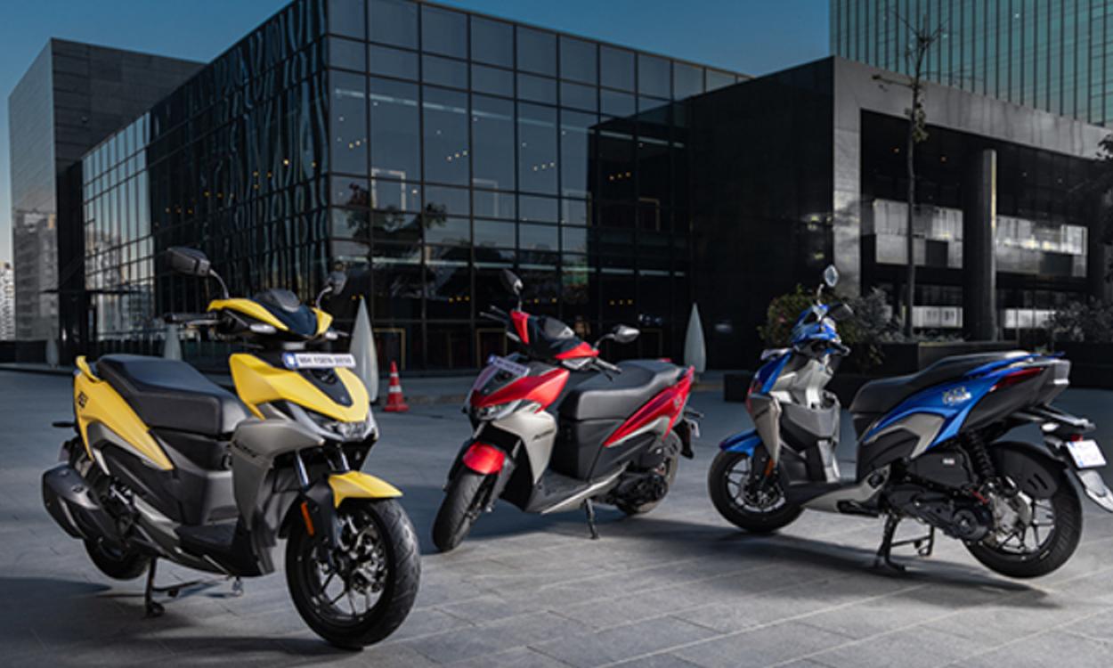 Hero Xoom 125 colors