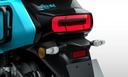 Frosted tube taillight