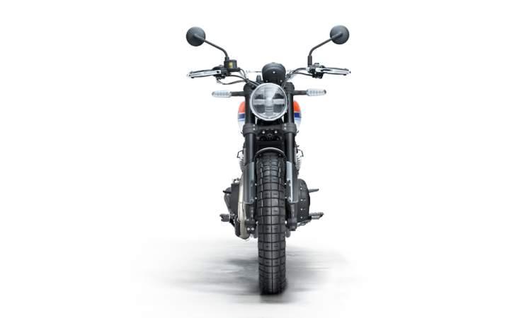 Royal enfield bear 650 front boardwalkwhite