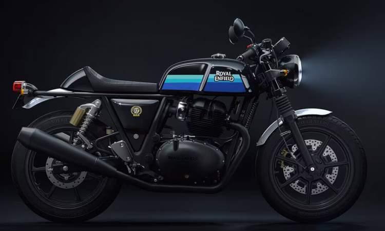 2023 royal enfield continental gt 650 blue