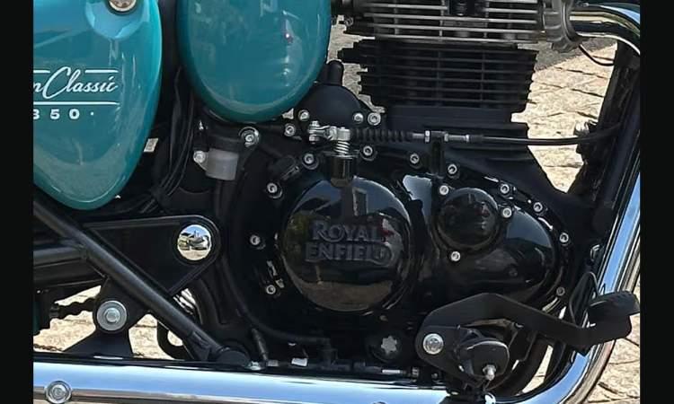 Royal Enfiled Goan Classic 350 Engine