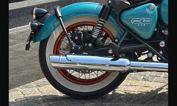 Royal Enfiled Goan classic 350 Wheels
