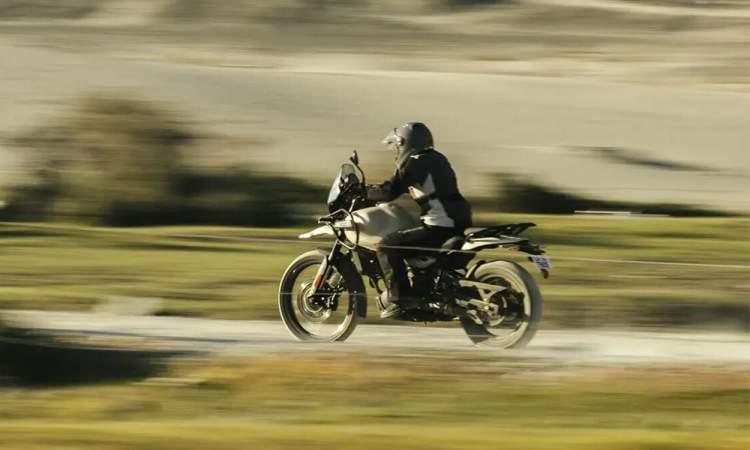 Royal enfield himlayan 450 rideview