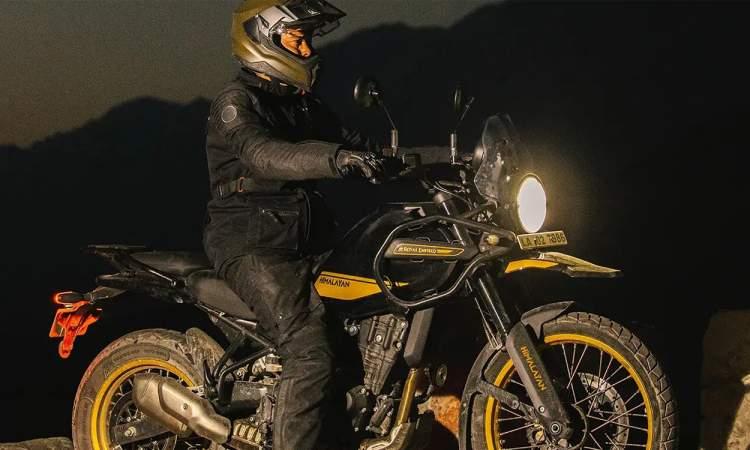 Royal enfield himlayan 450 sideview