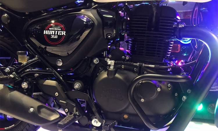 Royal enfield hunter 350 engine