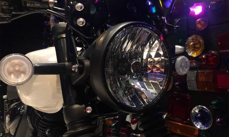 Royal enfield hunter 350 headlight