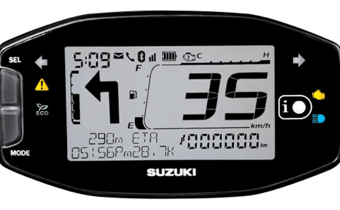 Suzuki Burgman Bluetooth Multi Function Full Digital Meter