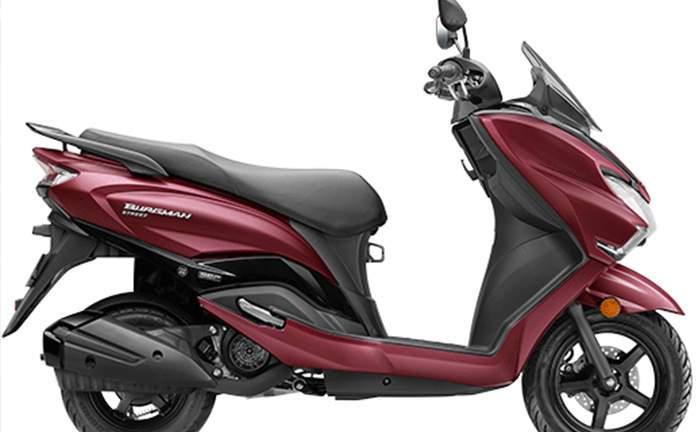 Suzuki Burgman Side View