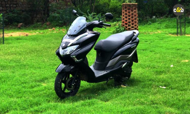 Suzuki Burgman Street Side View