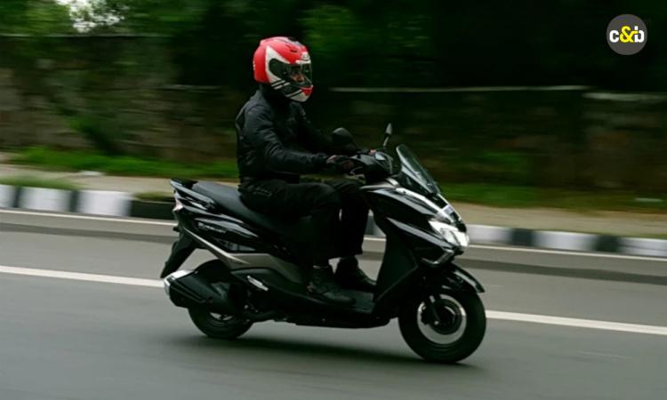 Suzuki Burgman Street Ride View