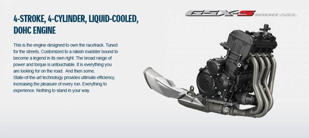 4 Stroke 4 Cylinder Liquid Cooled Dohc Engine