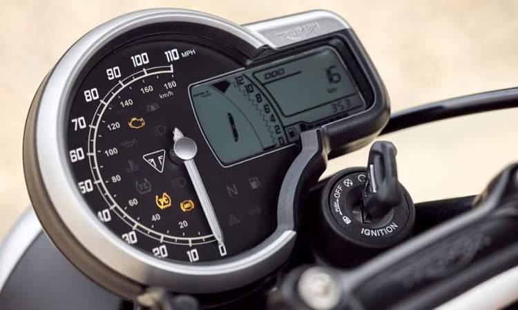 Triumph speed 400 display