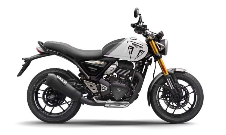 Triumph speed 400 sideview