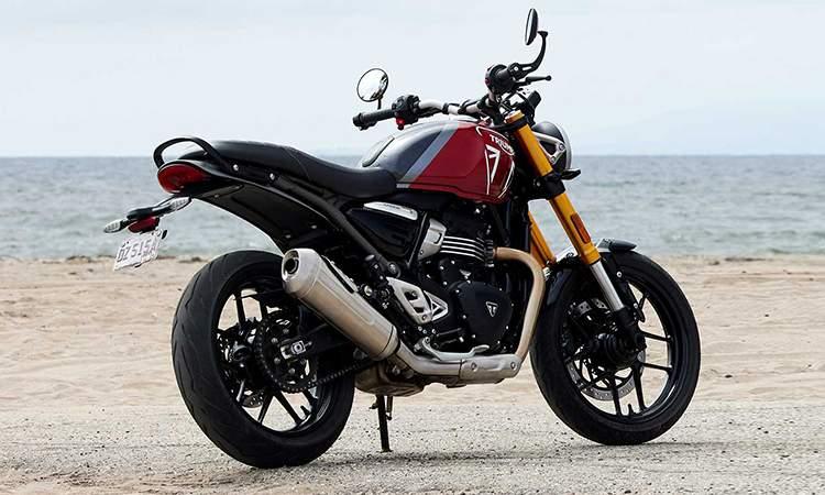 Triumph speed 400 rear look