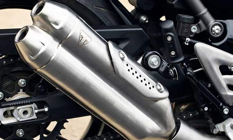 Triumph speed 400 silencer