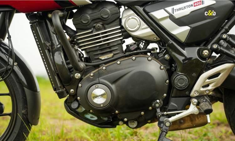 Triumph Thruxton 400 Engine