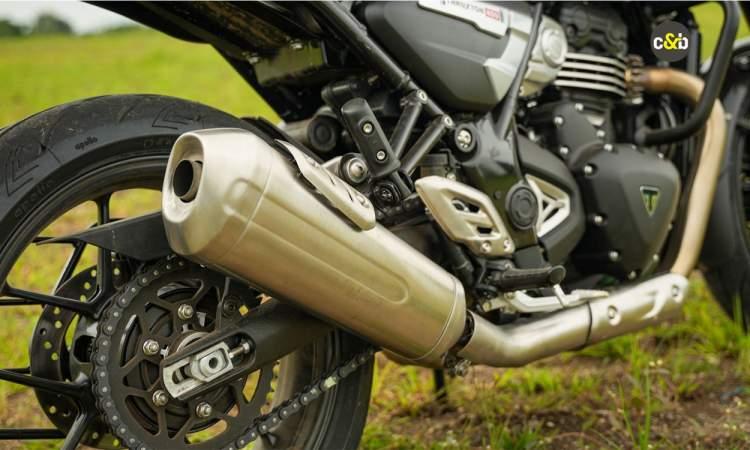 Triumph Thruxton 400 Silencer