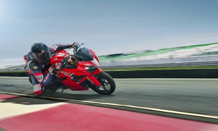 2024 Tvs Apache Rr310 rideview
