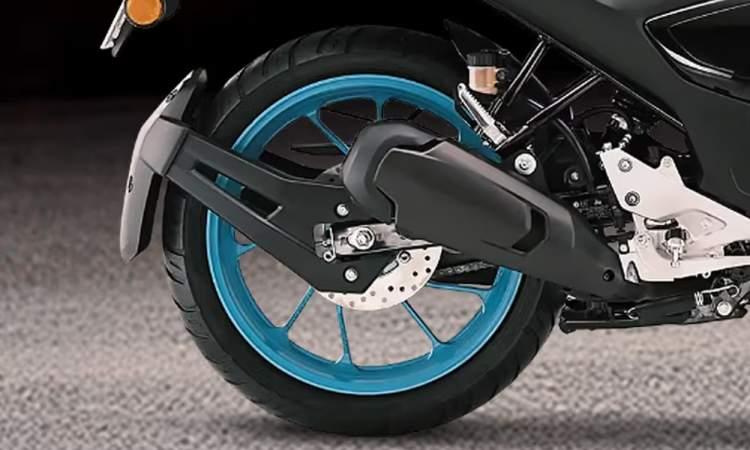 Yamaha FZ S FI Hybrid rear wheel