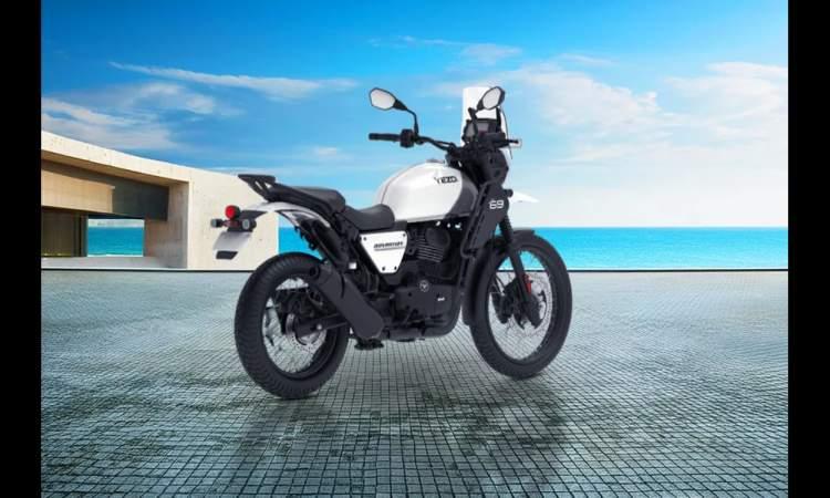 Yezdi Adventure Back View