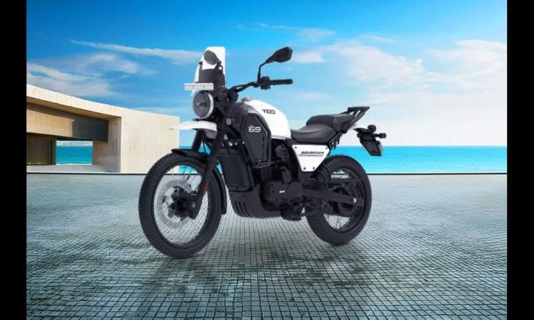 Yezdi Adventure Front Side