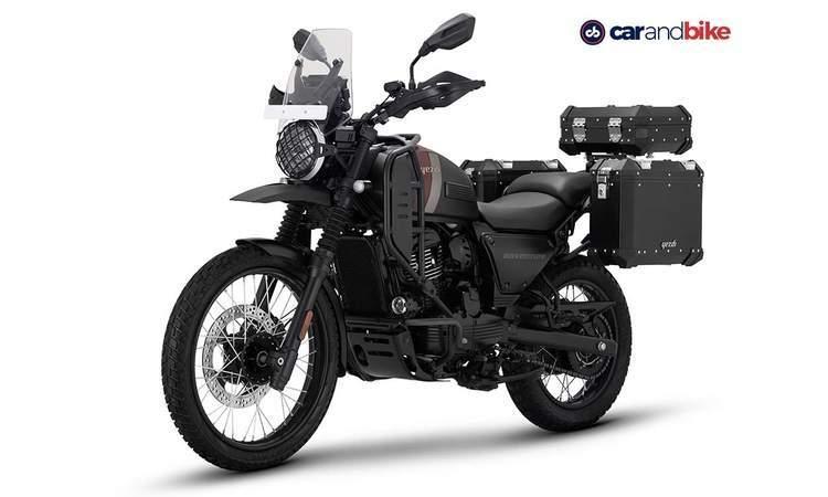 Yezdi Adventure Frontlook