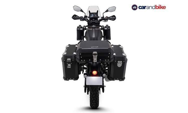 Yezdi Adventure Rearview