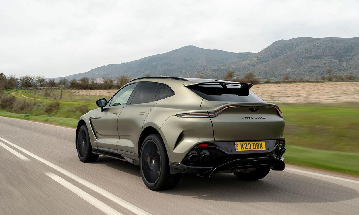 Astron Martin Dbx Rearview