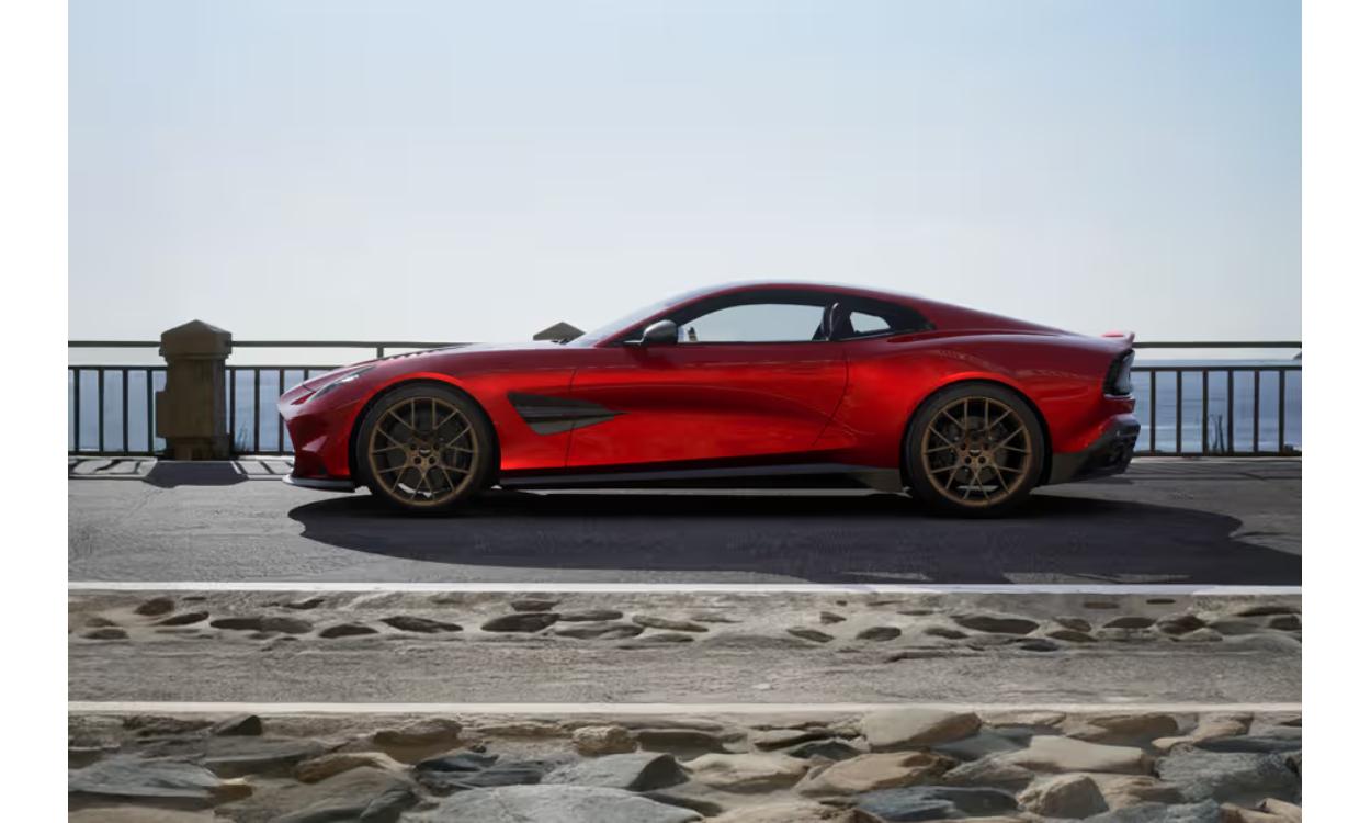 Aston Martin V12 Vanquish Left Side View