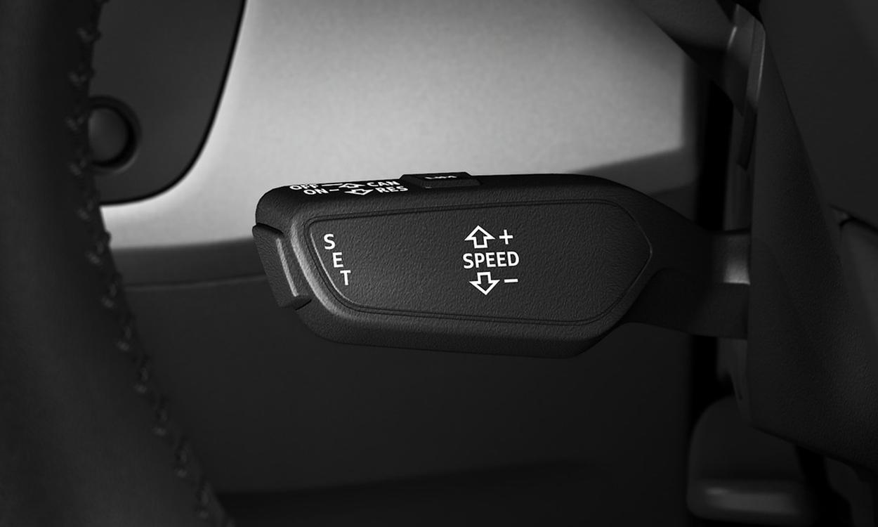 Audi a6 cruise control system with speed limiter