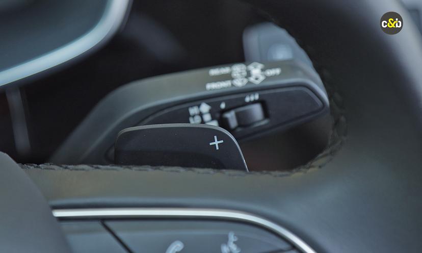 Audi Q3 Sportback Paddle Shift