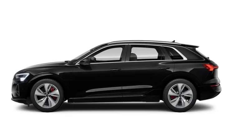 Audi q8 e Tron side view