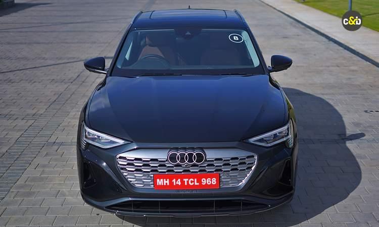 Audi Q8 Etron Frontview