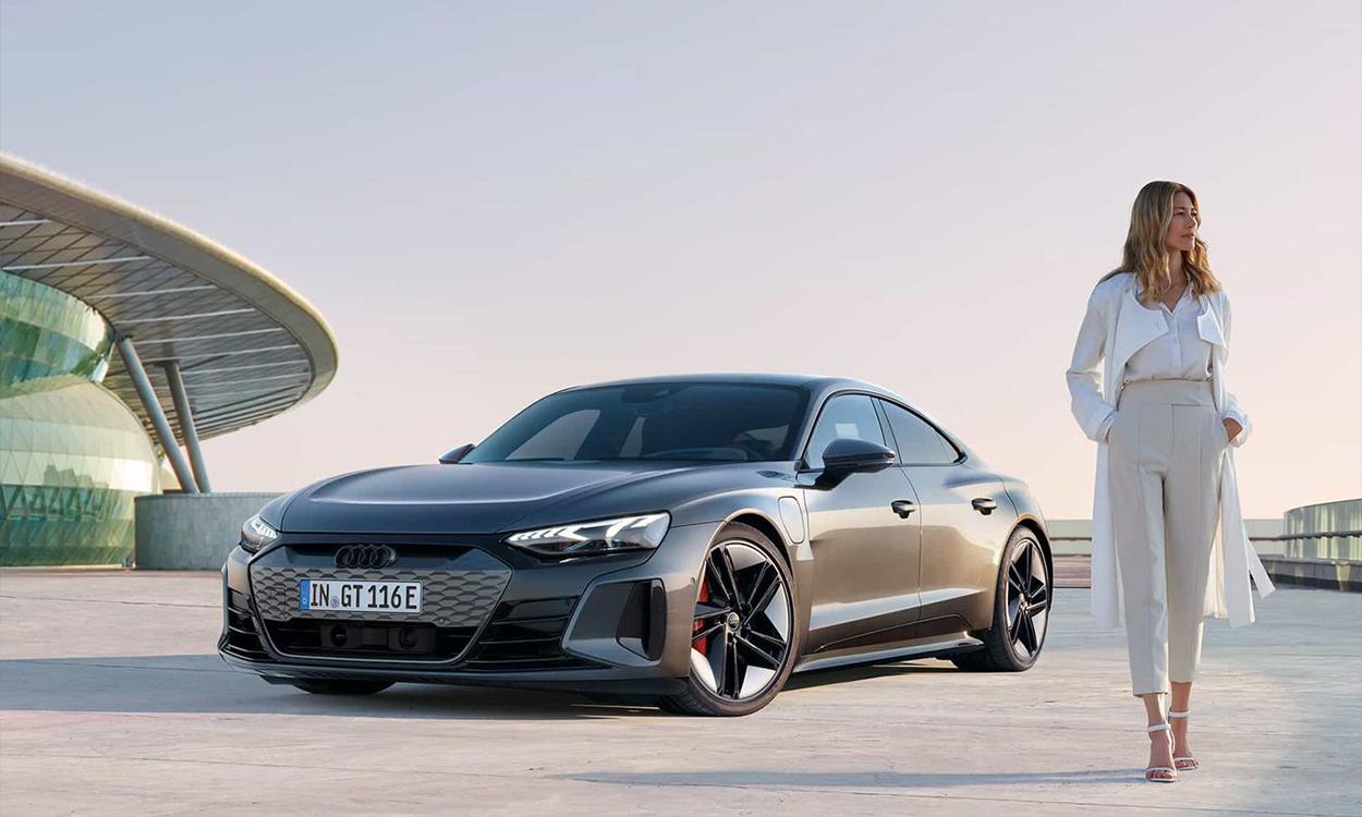 Audi rs e tron gt frontview