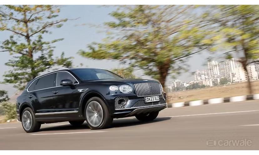 Bentley Bentayga Right Front Three Quarter