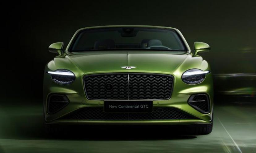 Bentley Continental Frontview