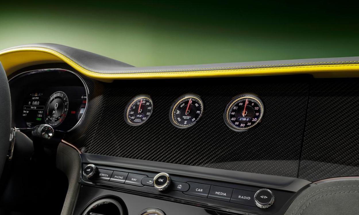 Bentley continental dashboard