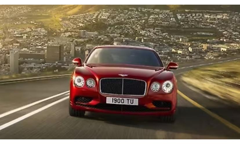 Bentley Continental Flying Spur Front View