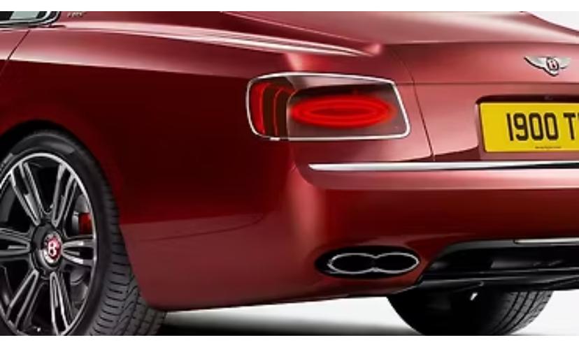 Bentley Continental Flying Rear View