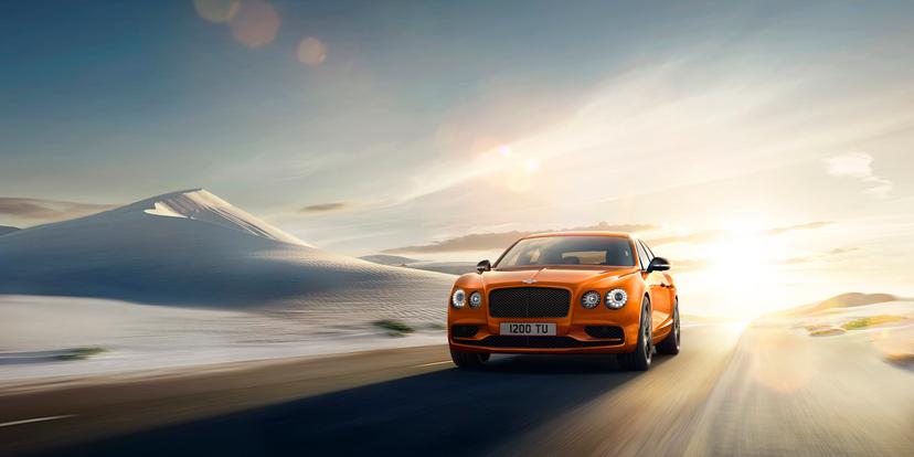 Bentley Flyingspur Front Profile