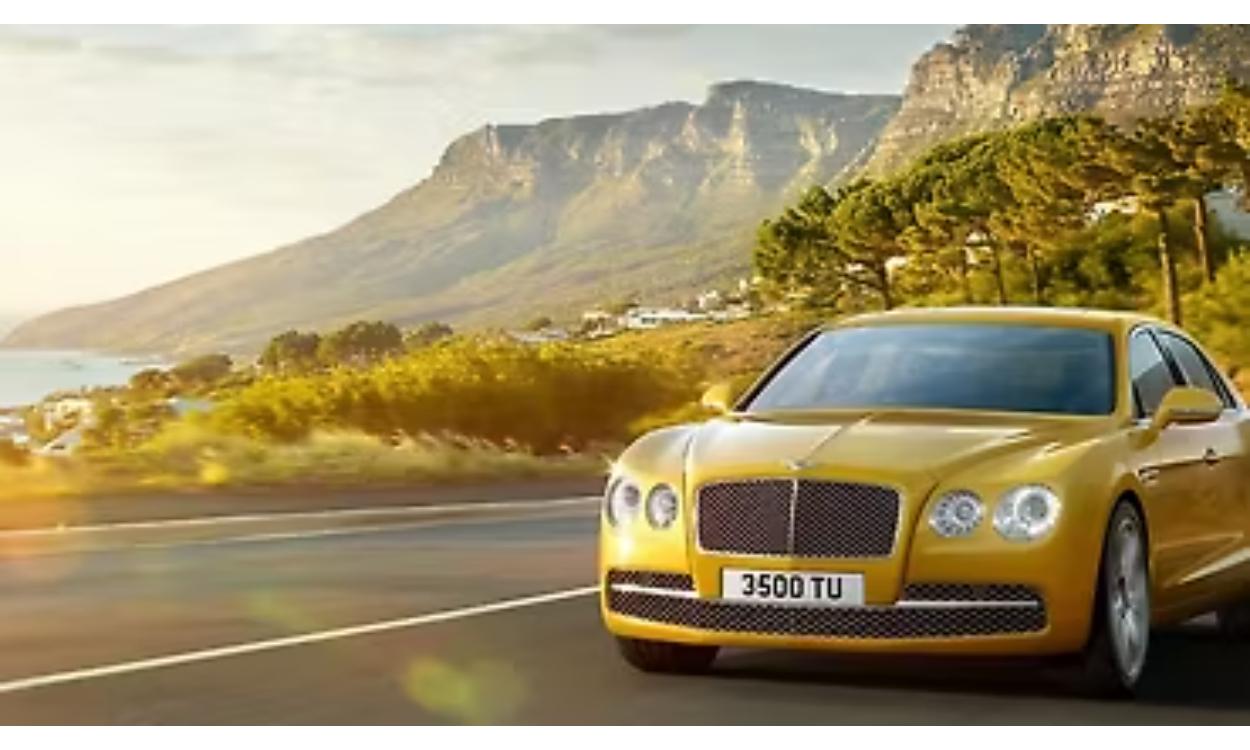 Bentley Flying Spur Front View