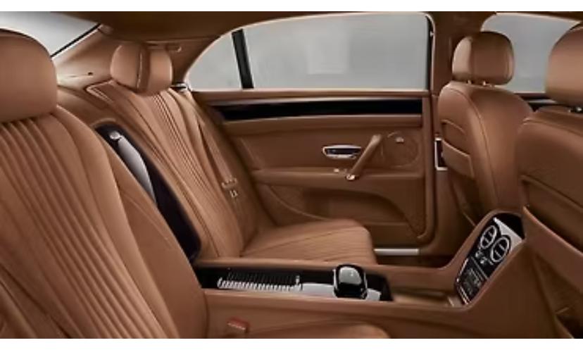 Bentley Continental Flying Spur Rear Seat Space