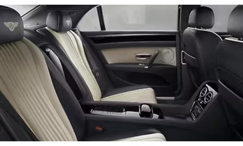 Bentley Continental Flying Rear Seat Space