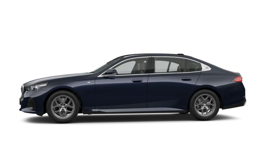 Bmw 5 Series Black Sideview1