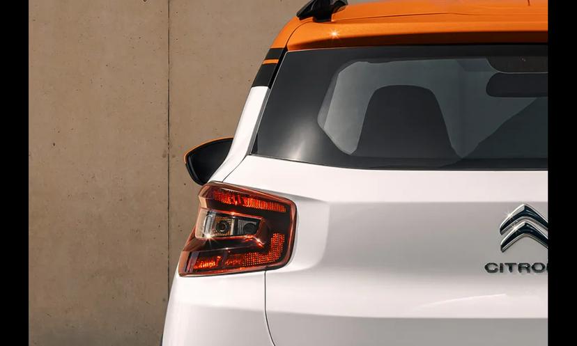 Citroen C3 Taillight View