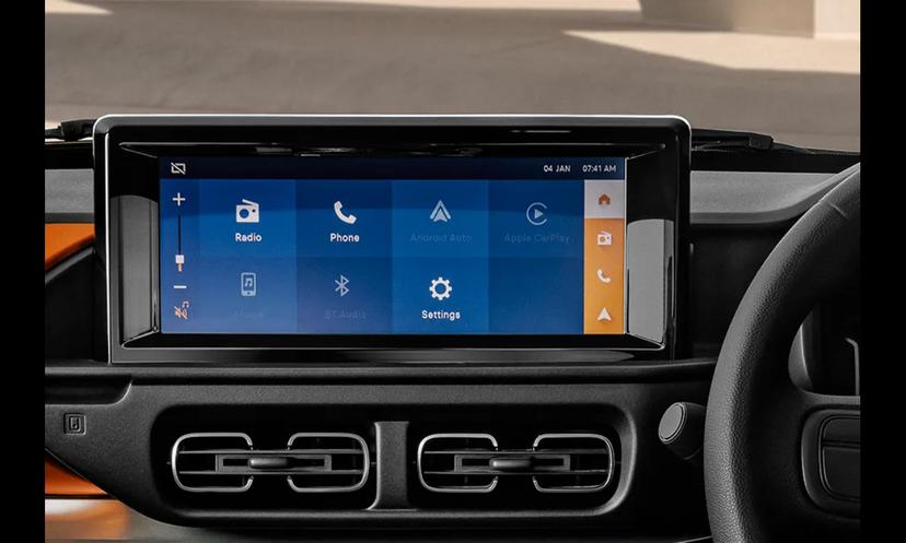 Citroen C3 Infotainment System Main Menu