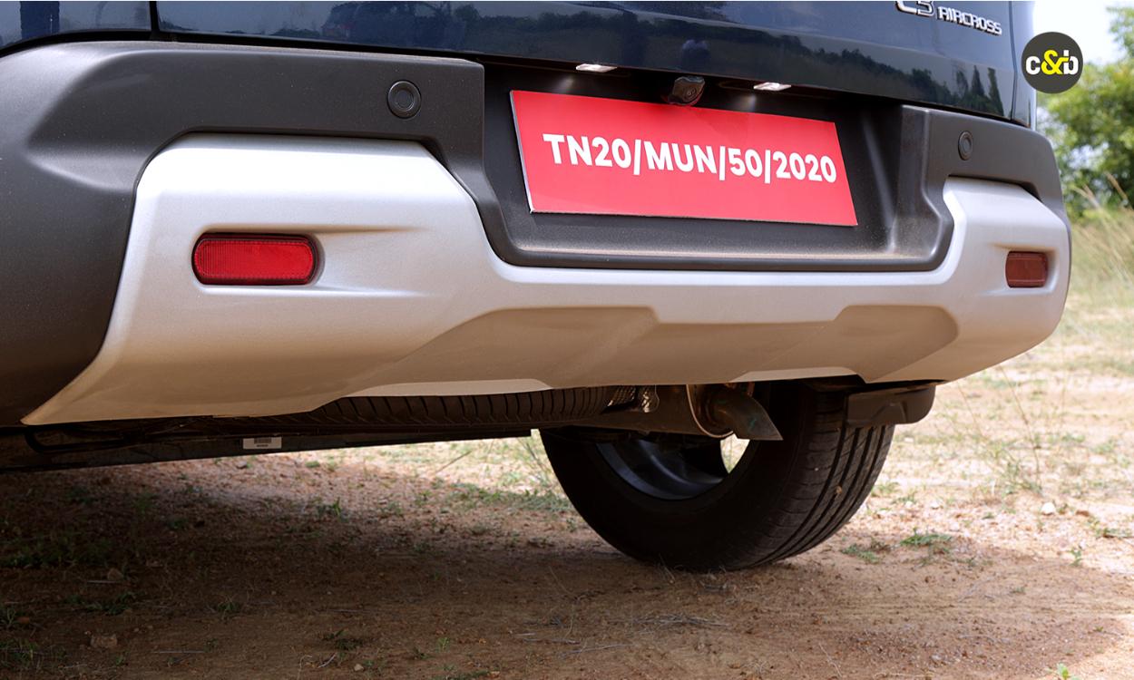 Citroen C3 Aircross rear