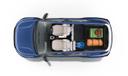 Citroen c3 aircross topview with high comfort bootspace