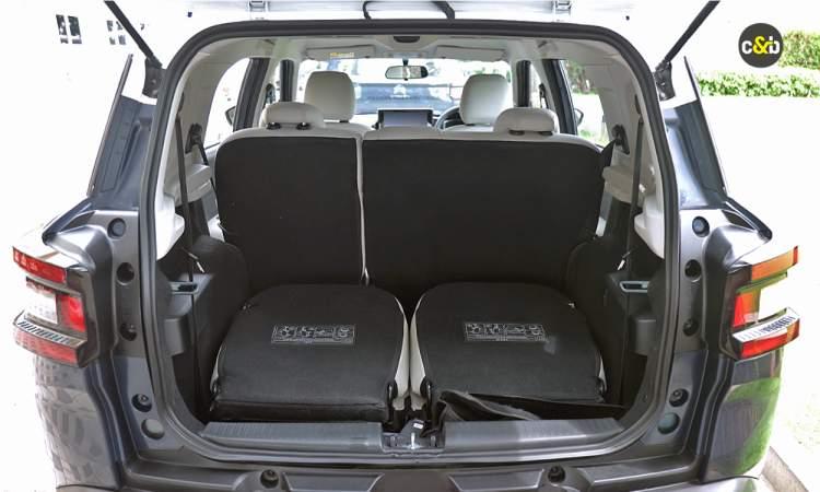 Citroen C3 Aircross foldable seat